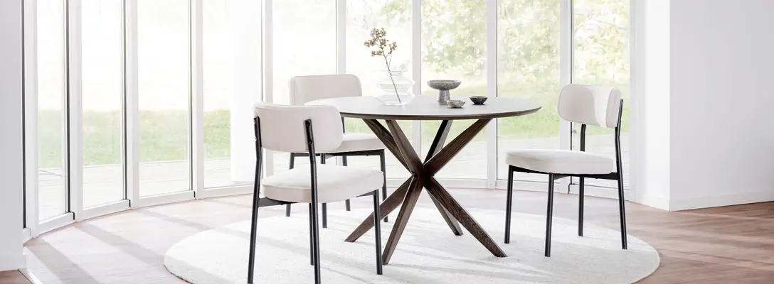 Calverton matbord Paisley stol.