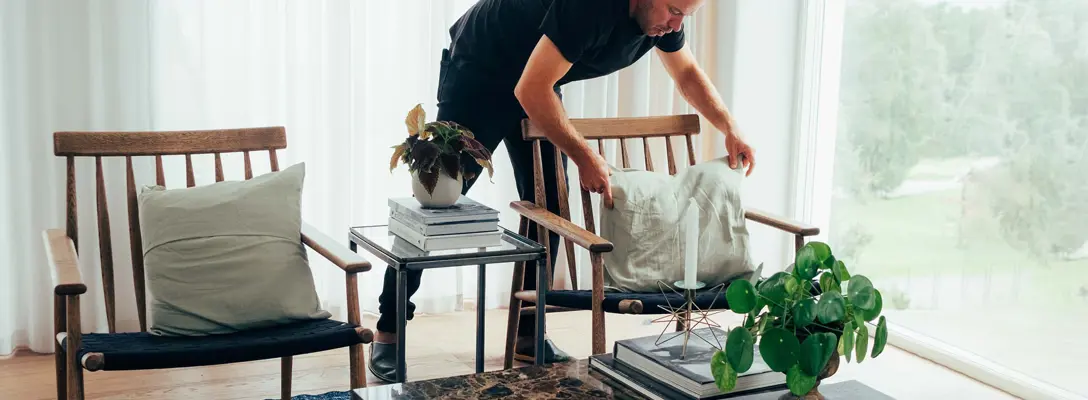 Canwood loungestol brun brooksville brunt Emil Jönsson.