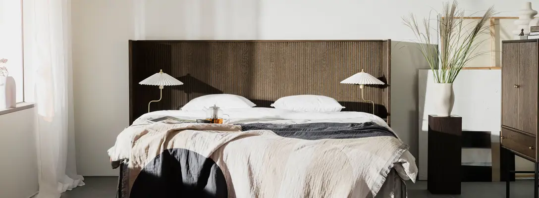 Redmond sänggavel sol.